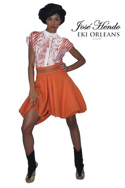 Eki Orleans silk african sustainable print blouse