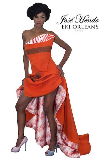 Eki Orleans silk african sustainable print dress