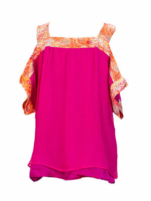 Eki Silk pink blouse