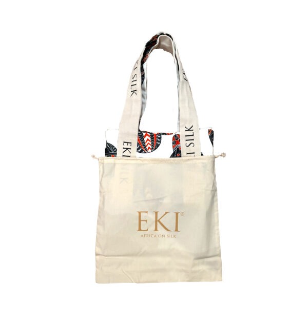 Calabash Cotton Tote Bag - White