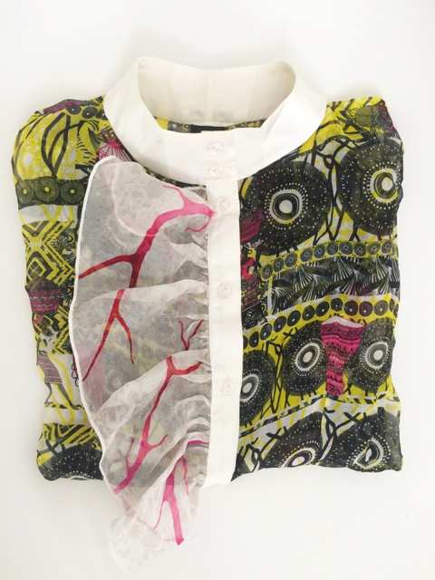 Eki Orleans silk african printed blouses